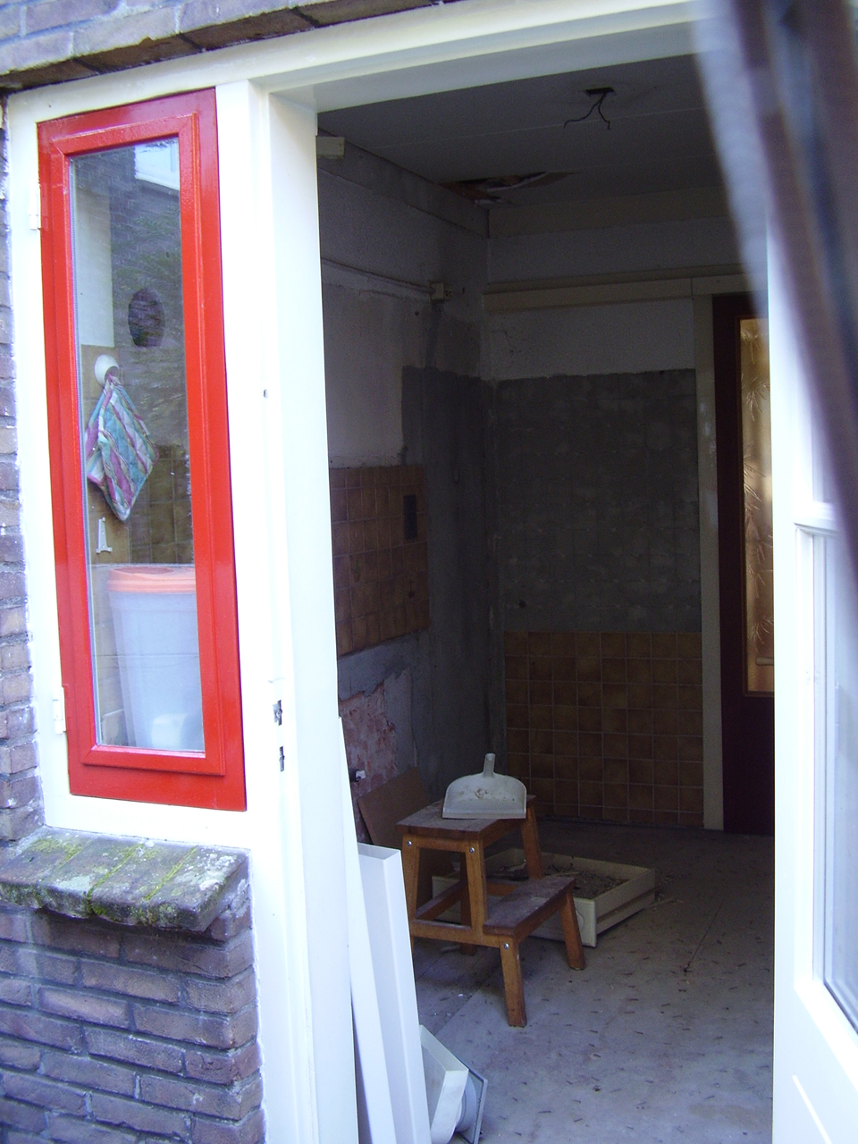 Keuken aanbouw in tuindorp